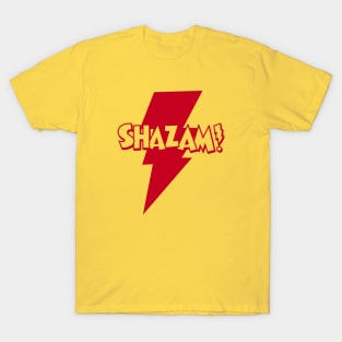 SHAZAM - 1 color red T-Shirt